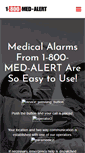 Mobile Screenshot of 1800medalert.com